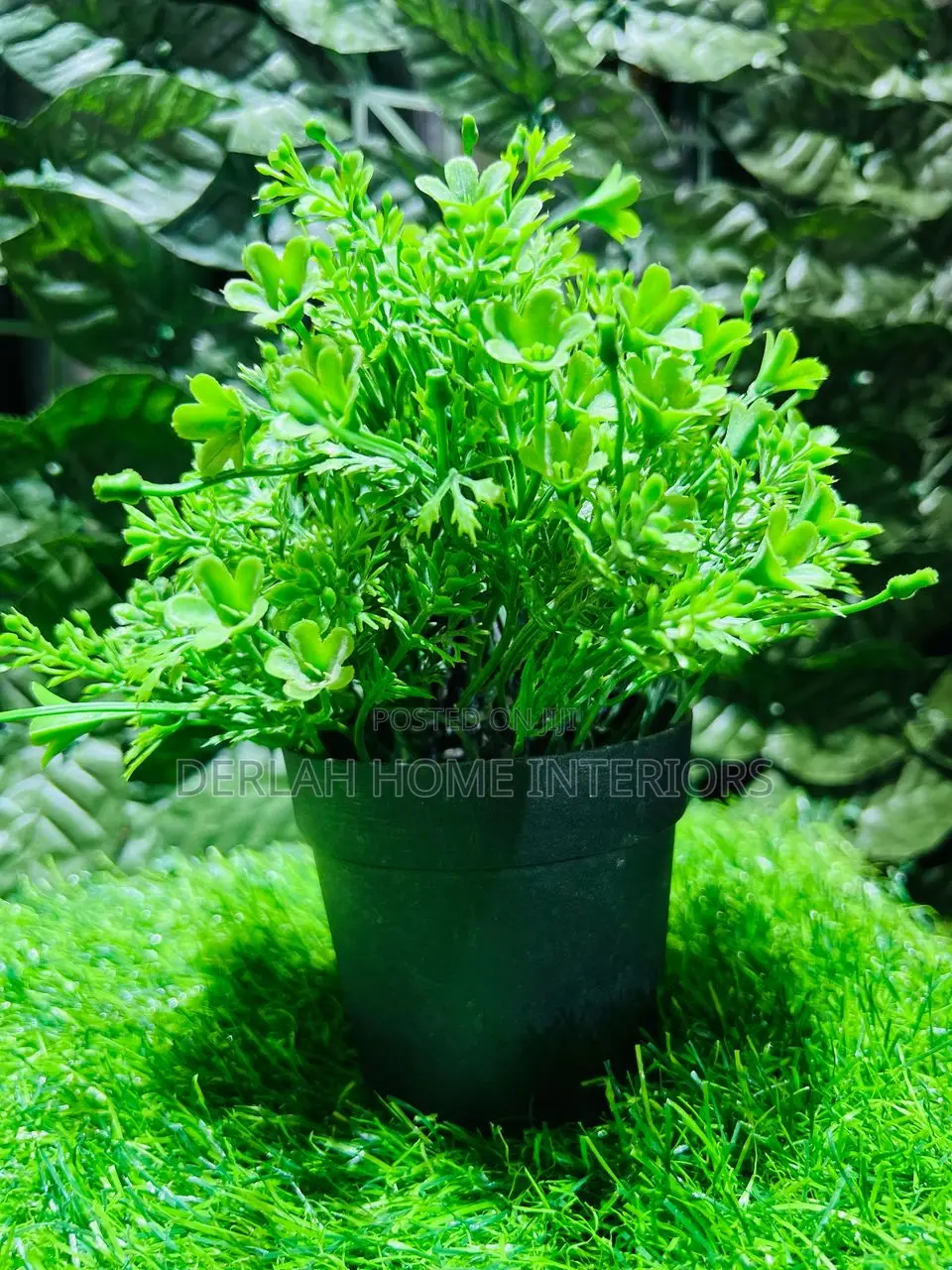 Artificial , Green Conifer Plants