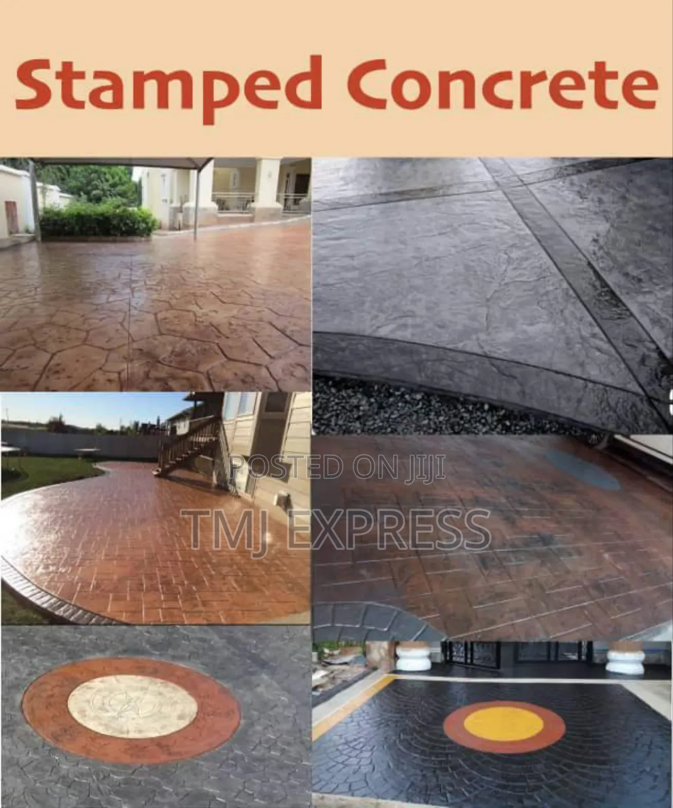 Stamped Concrete Floors Per Square Metre