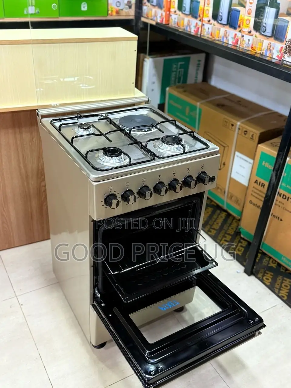 Pixel 3+1 Gas and Electric Oven; '.