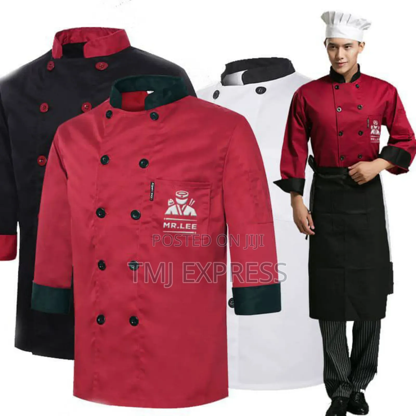 Long Sleeved Chef Uniforms Shirt