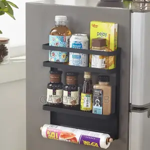 Magnetic
Spice Rack Holder Fridge Rack