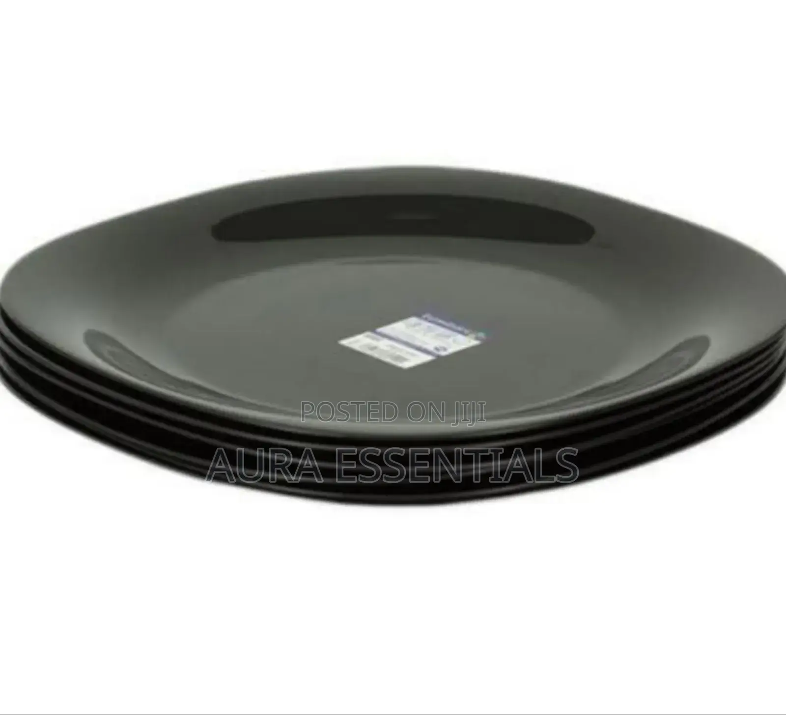 Luminarc 6 Pieces of Luminarc Square Plain Design Plates