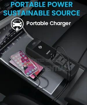 Powerology 500w Universal Multi-Port Car Inverter
