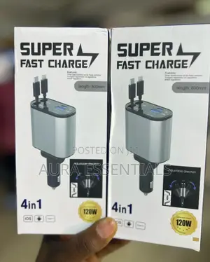 Super Fast Car Charger 120w