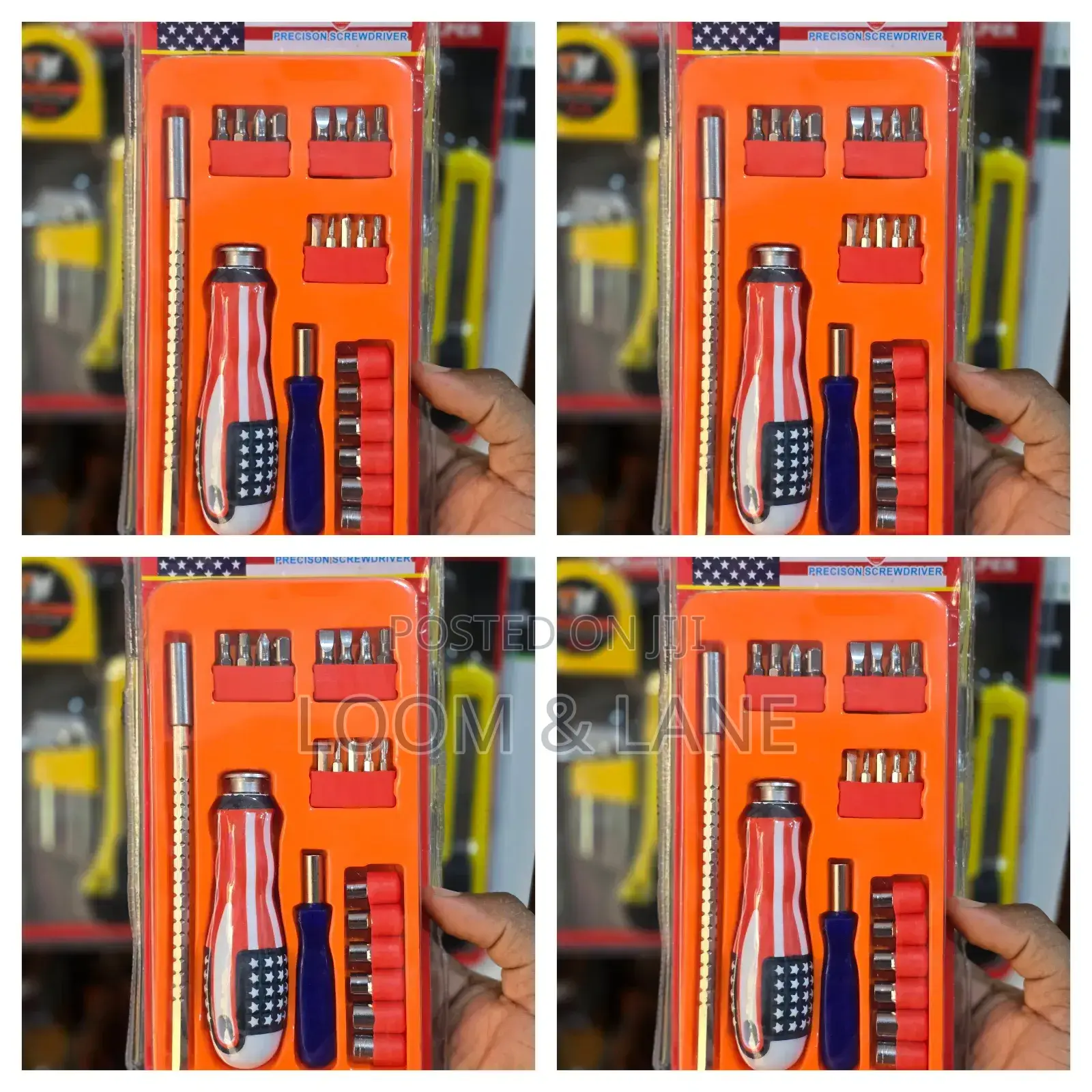Unique 22pcs Precision Screwd River Screwdriver Set