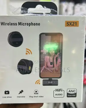 Sx21 Micro Wireless Tie Round Magnetic Microphone