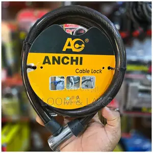 New Design Anchi Heavy Duty Thick Cable Lock
