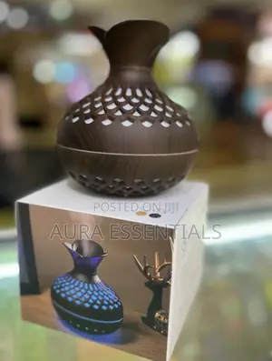 Hoylzon Wooden Flower Shape Led Humidifier