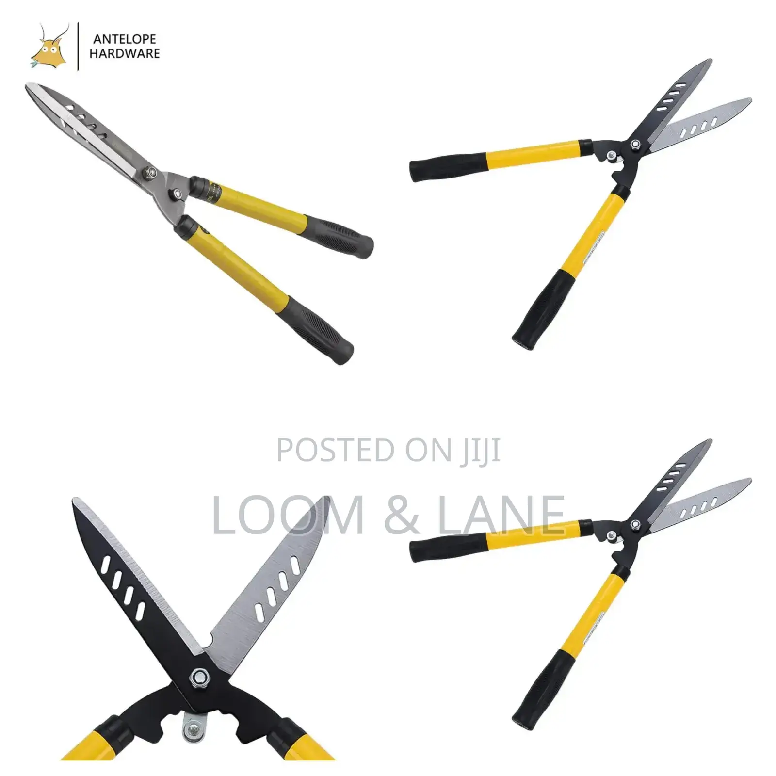 Heavy Duty Metal Garden Hedge Shear Cutter- Multicolour