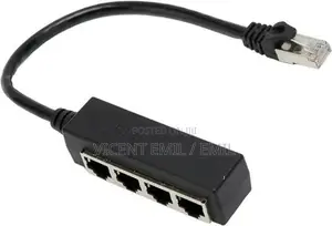 4 Port Rj45 Ethernet Splitter Cable