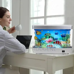 Fish Aquarium Decorative Lamp Virtual Ocean in Motion