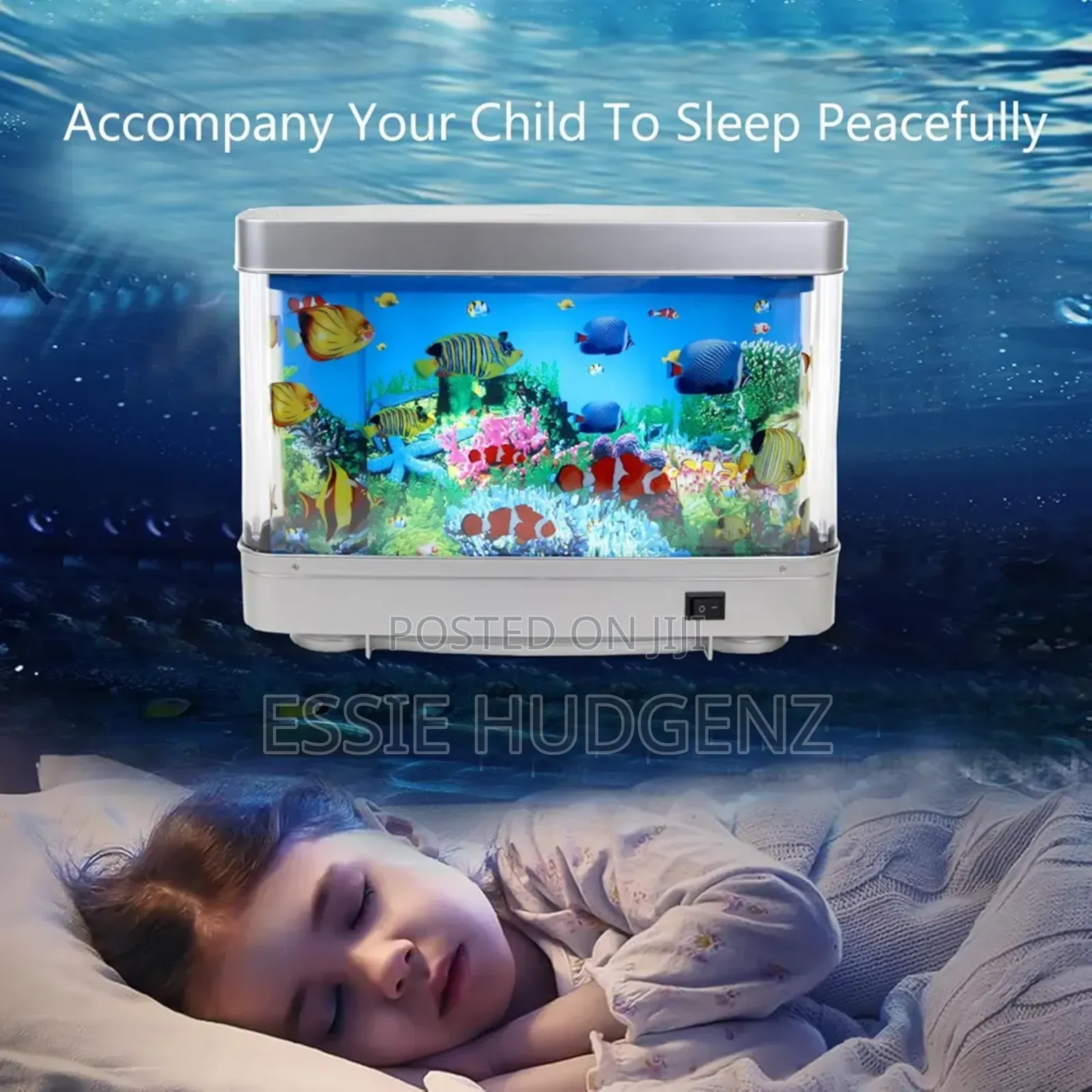 Fish Aquarium Decorative Lamp Virtual Ocean in Motion