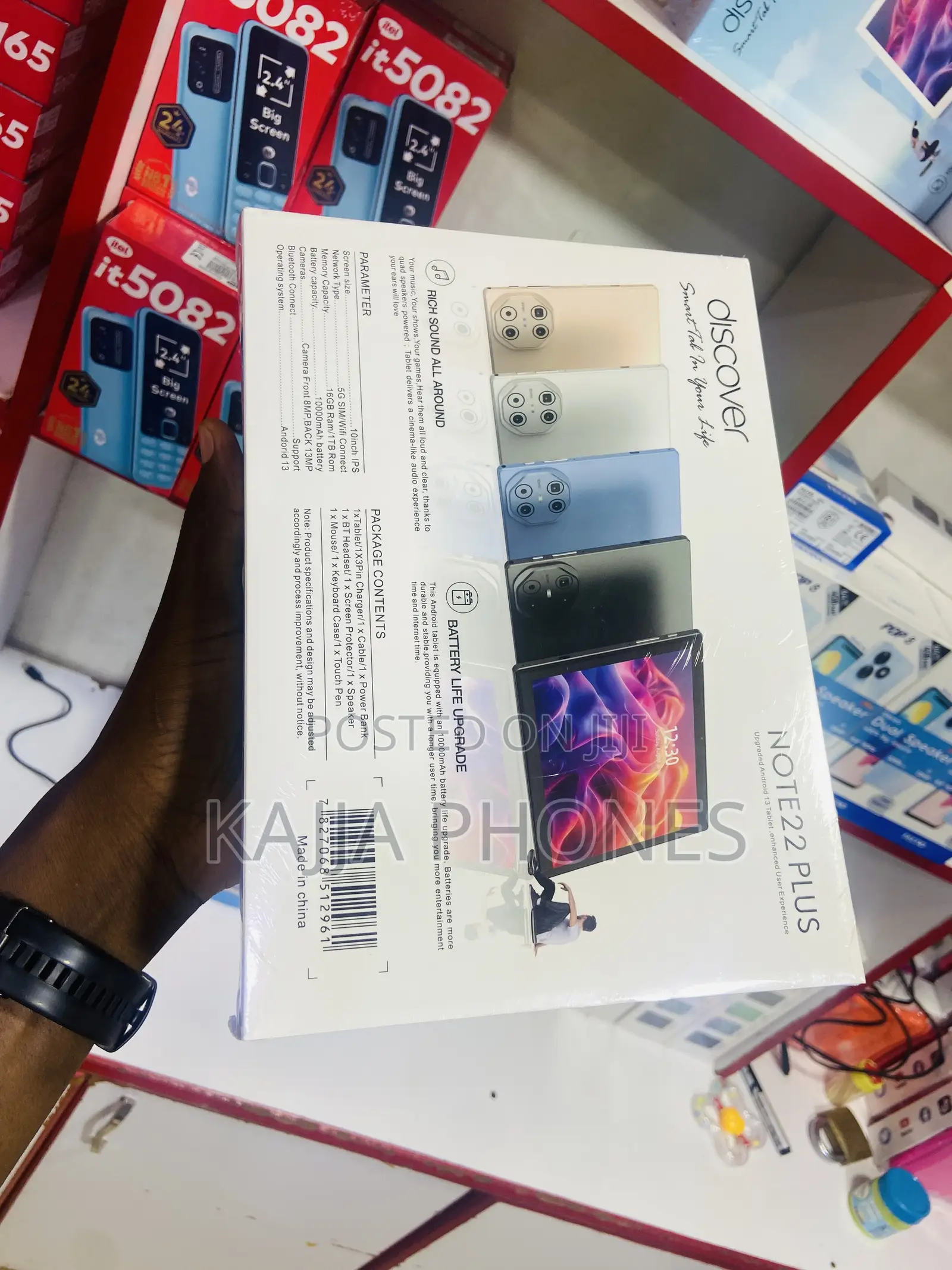 New Discover Note 22 Plus 512 GB Blue