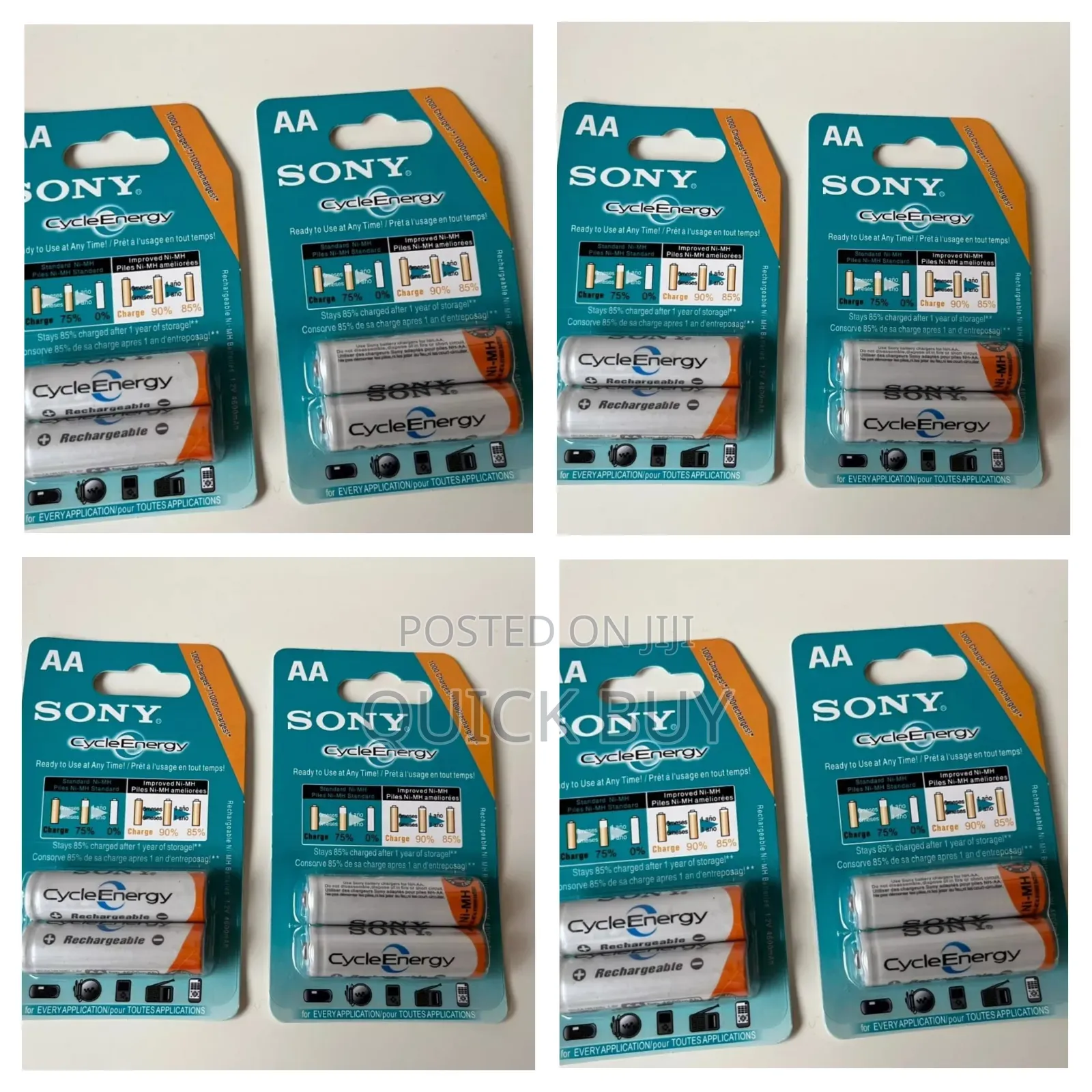 Aa Sony Cycle Energy Battery