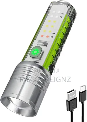 Rechargeable Flashlight, Powerful Tactical Flashlights
