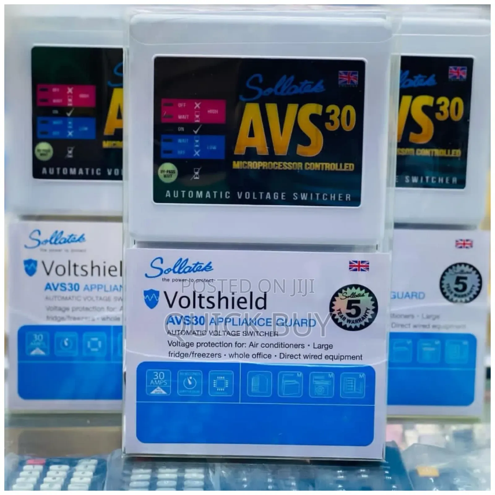 Avs-30 Automatic Overvoltage and Undervoltage Protector