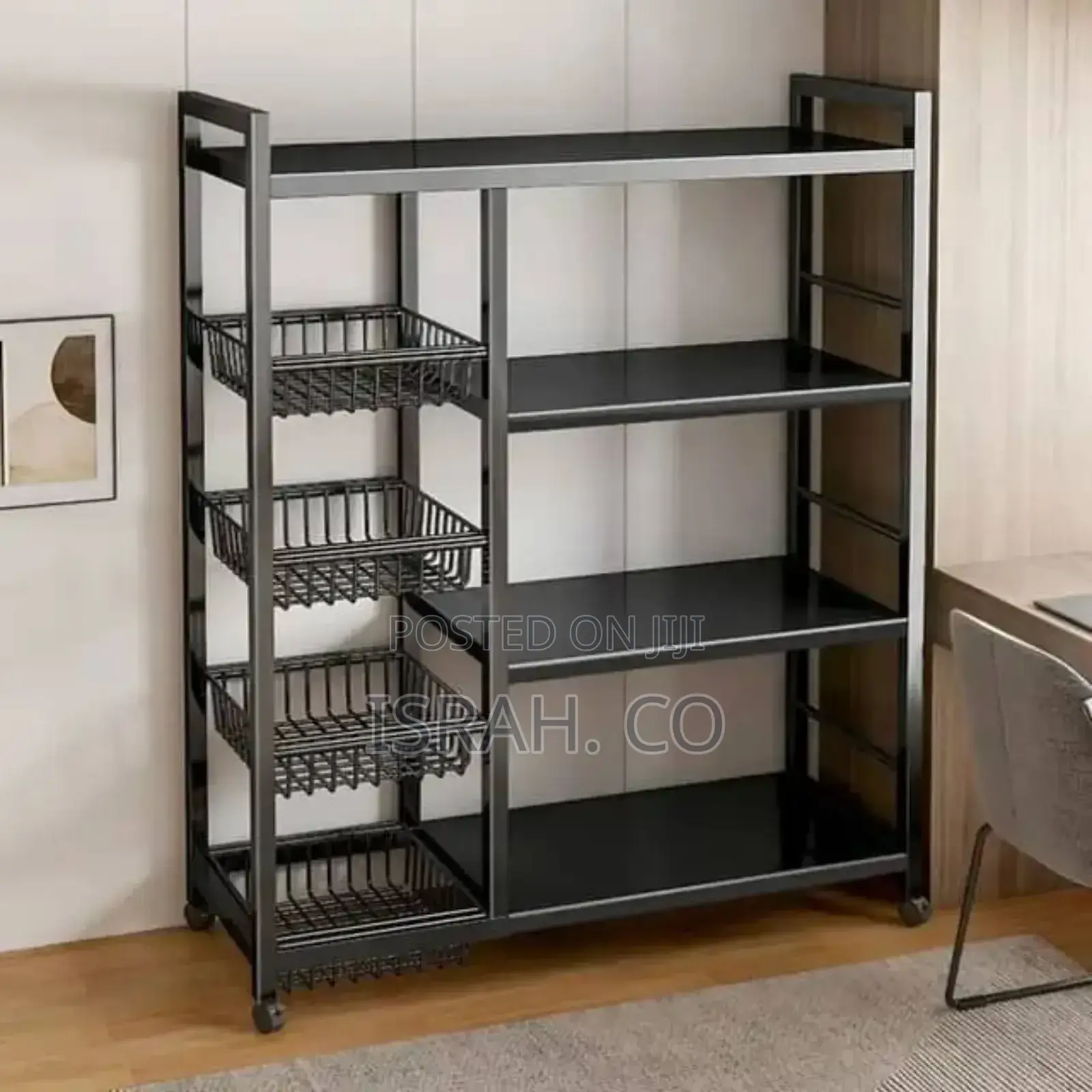 Tier Metal Storage Rack