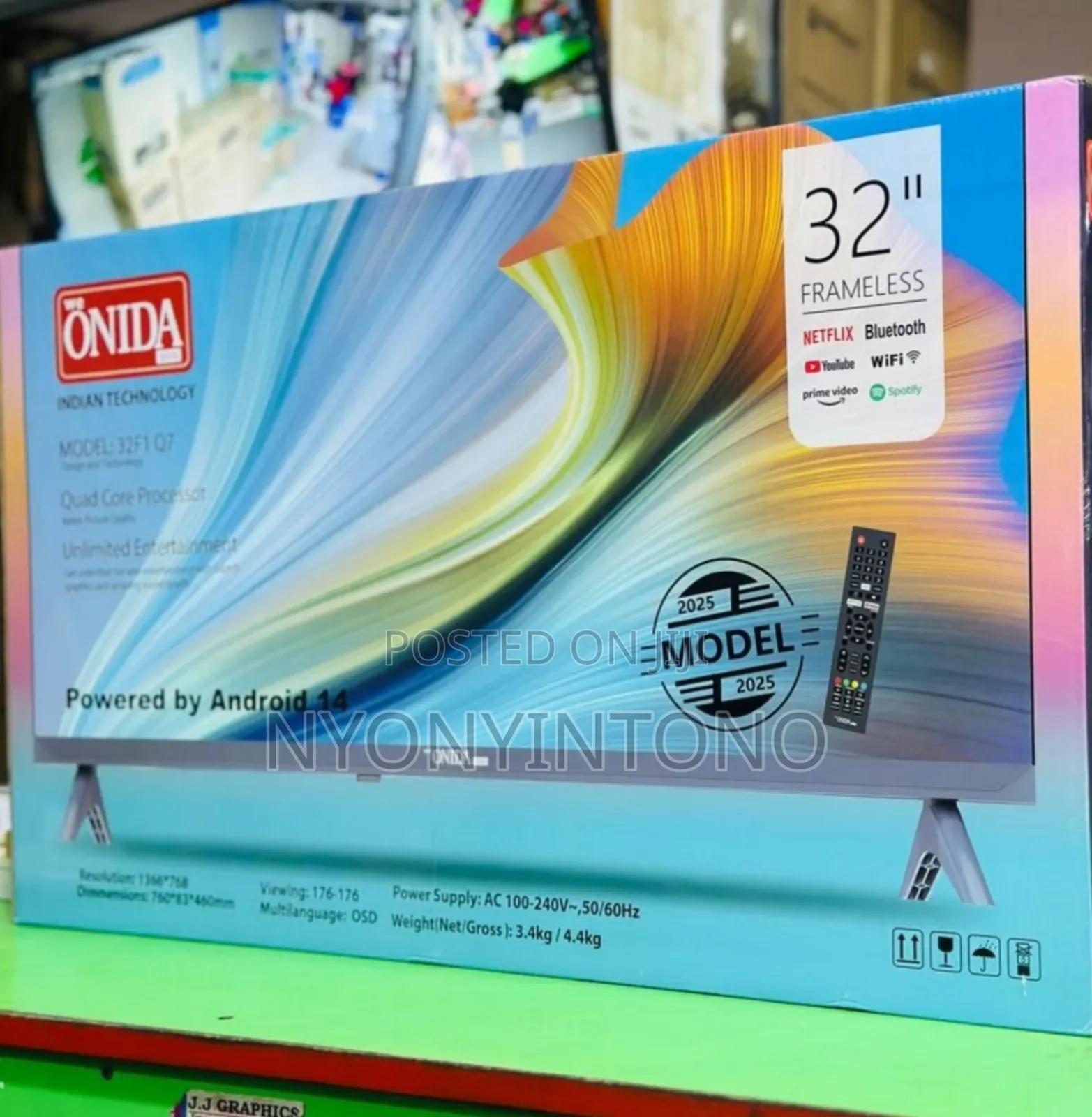 Onida 32" Smart Android Tv