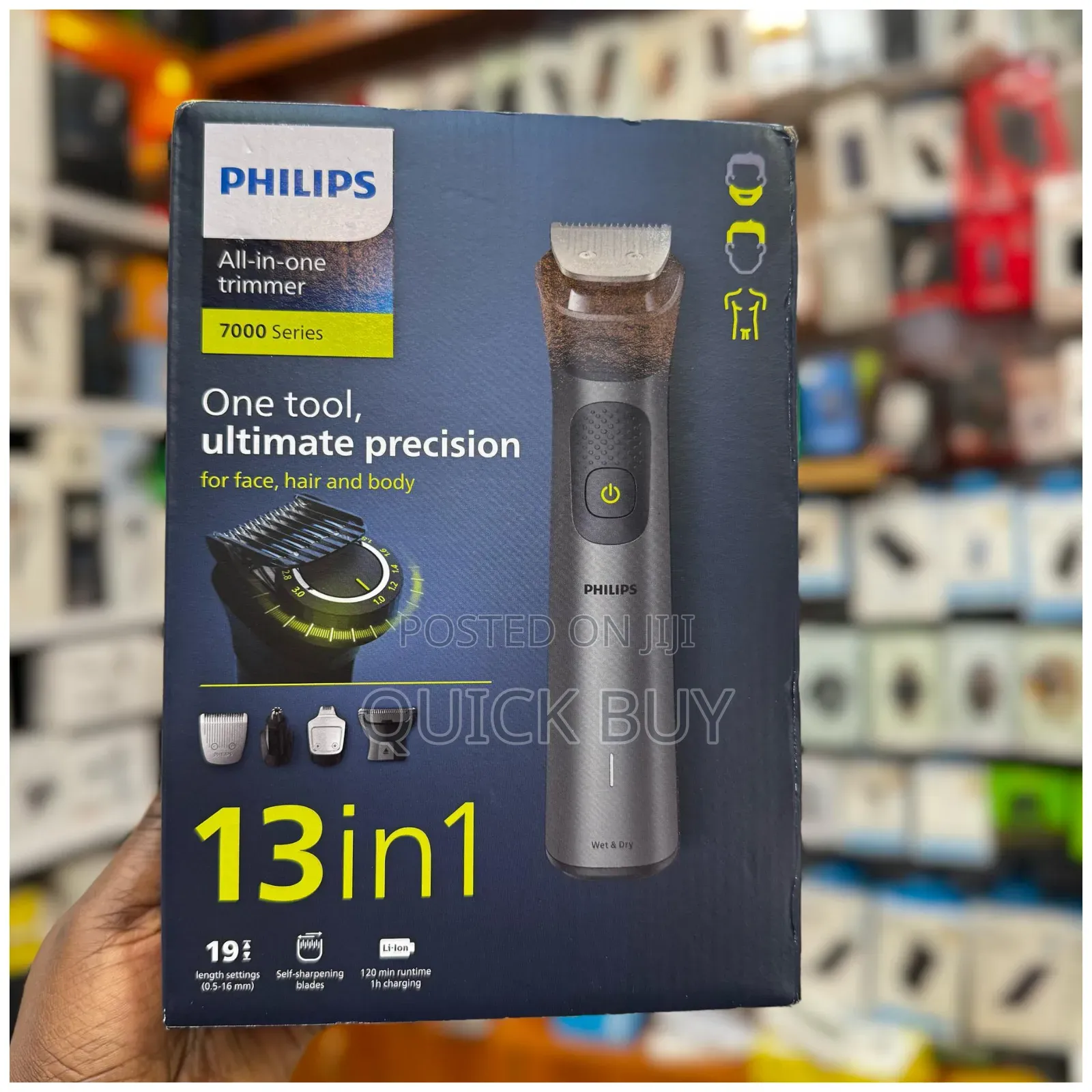 13-in-1 Multi Groom, Beard Trimmer and Hair Clipper