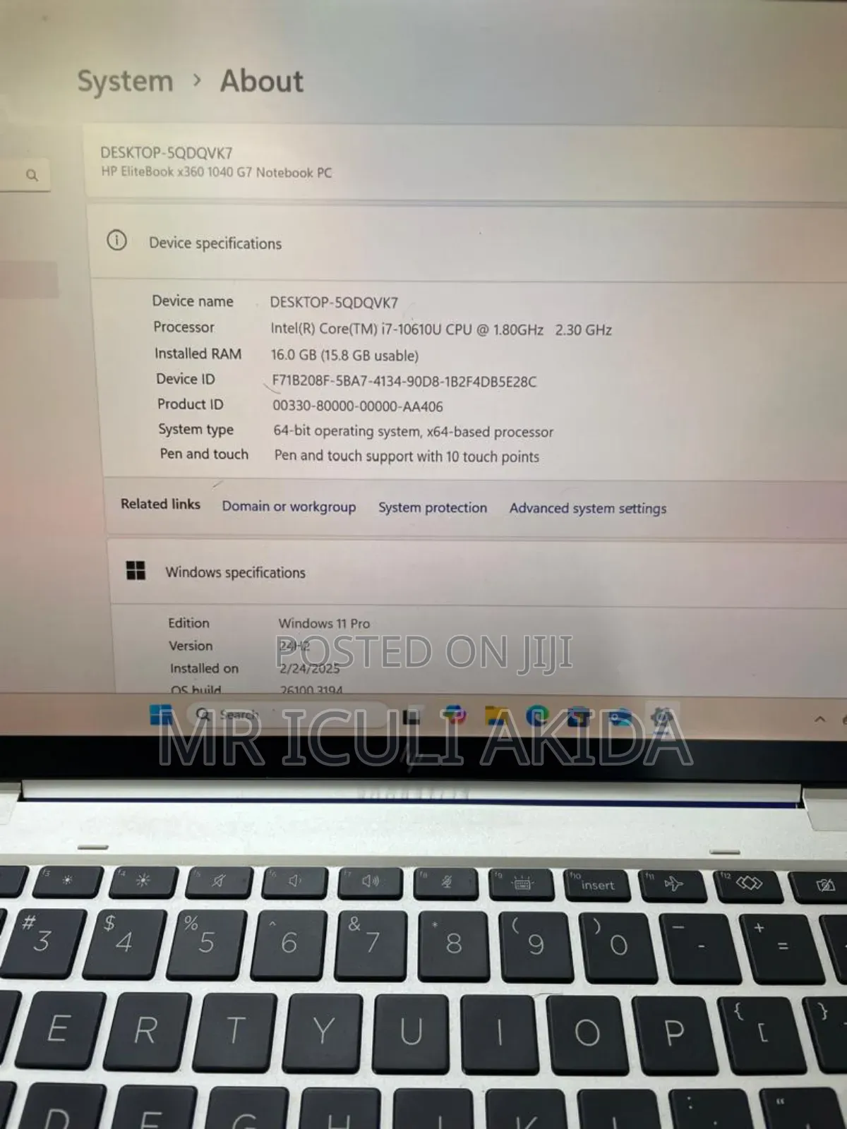 New Laptop HP Pavilion 17 8GB Intel Core I7 SSD 512GB