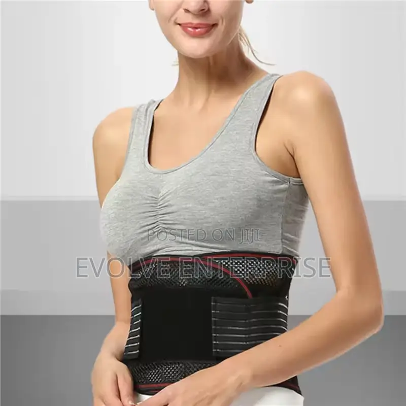 Adjustable Waist Trainer Belt Unisex Spine Support