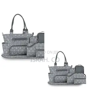 Little Story Diaper Bag Set of 6 With Hooks,