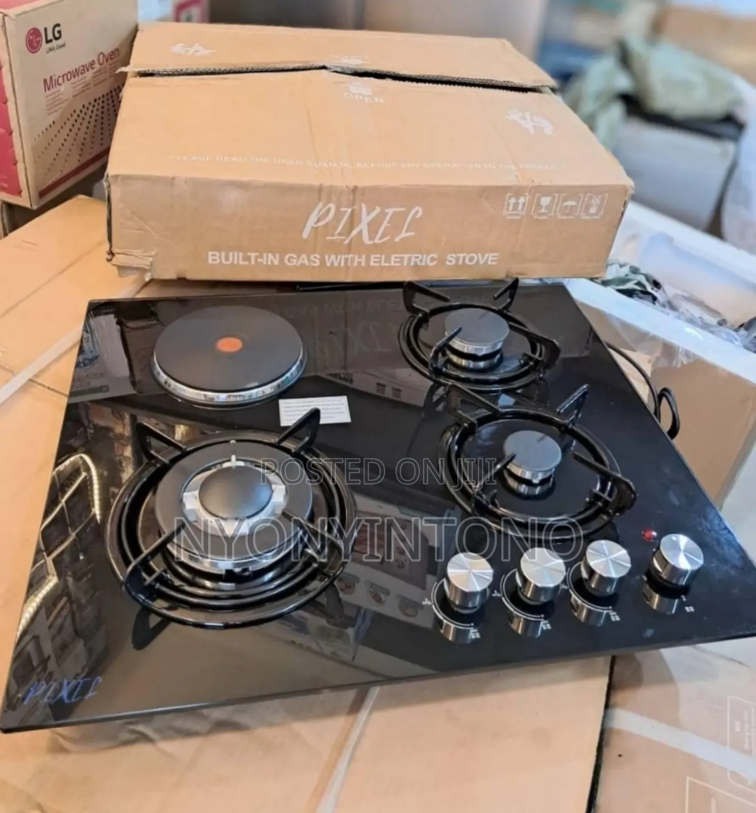 Pixel 3 + 1 Built in Gas With Electric Stove