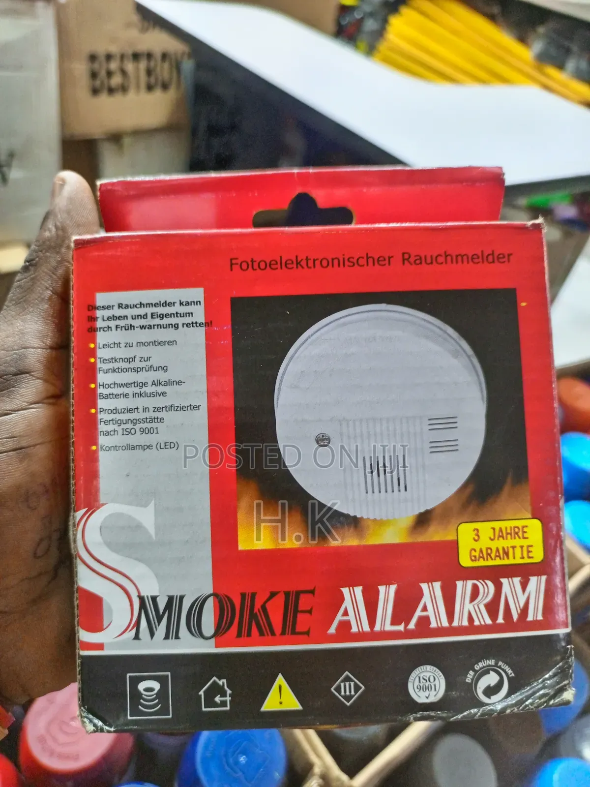 Photoelectric Smoke Detector.