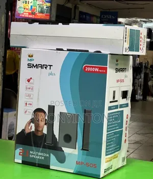 Smart Plus 2.1ch Multimedia Speaker With Bluetooth Mp- 505