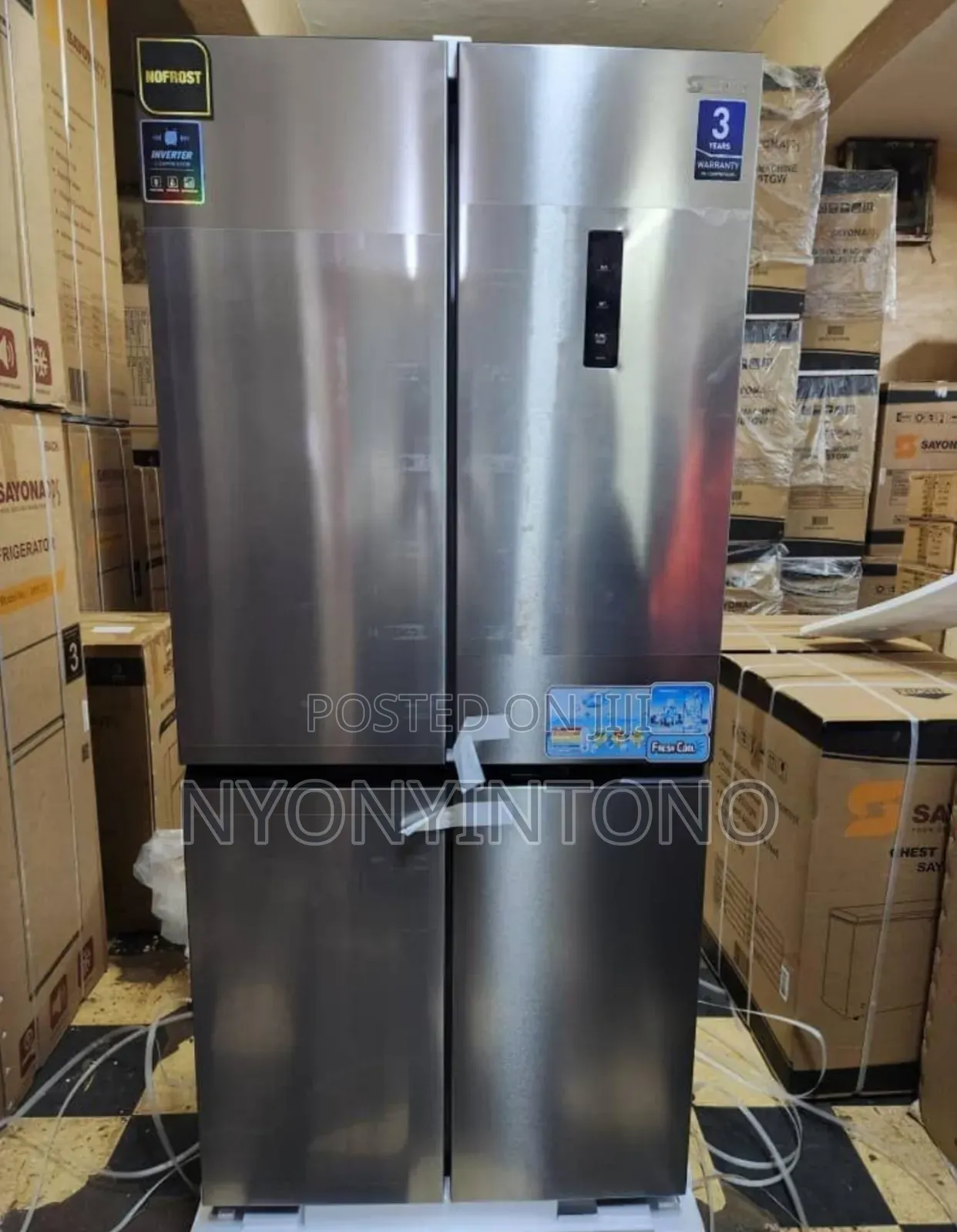 Sayona SRF-442 Four Door Side by Side Refrigerator