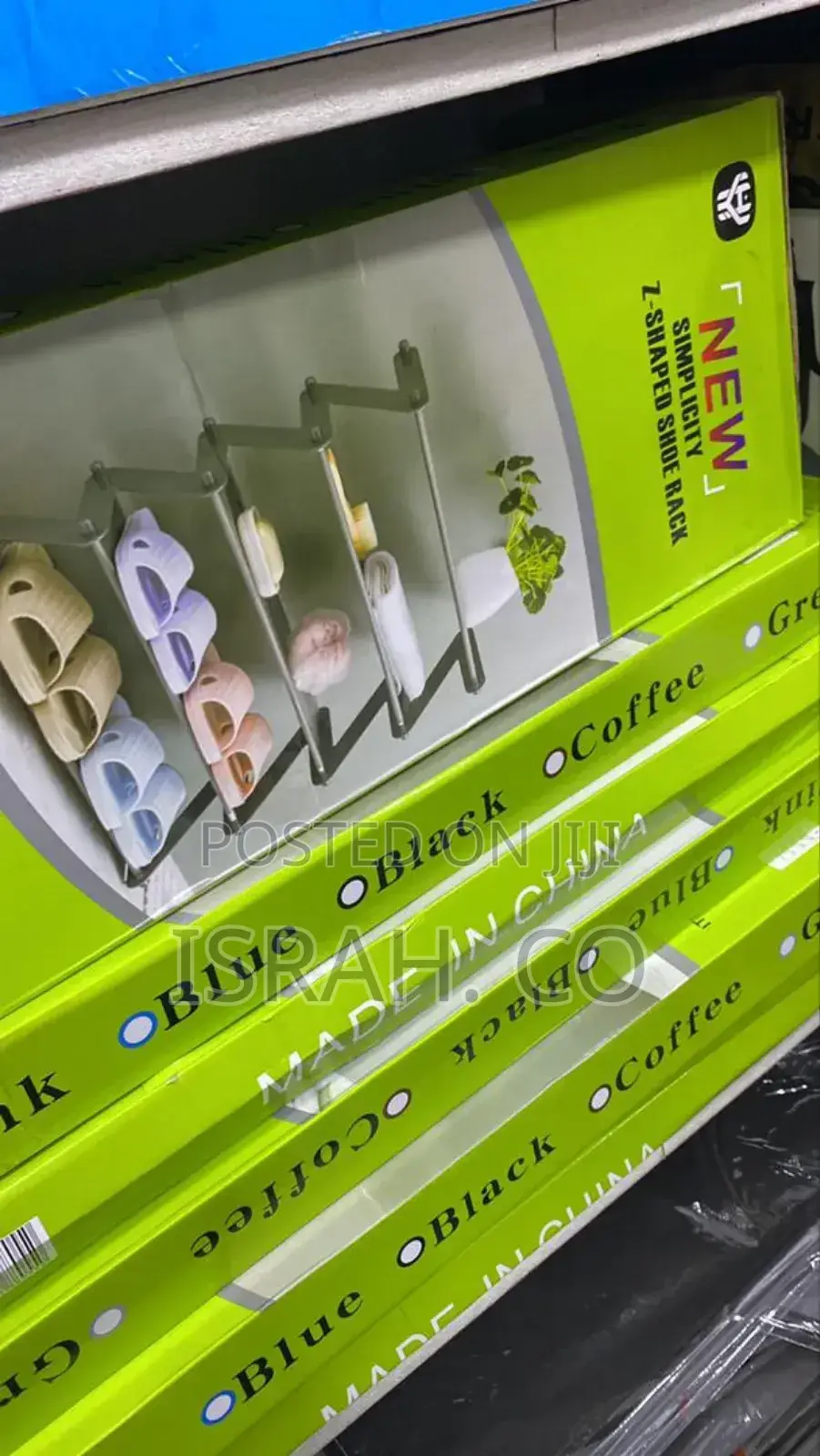 Z-Shaped Shoe Rack,