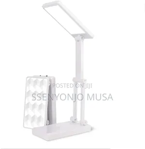 Touch Type White Table Lamp - Folding Led, Rechargeable