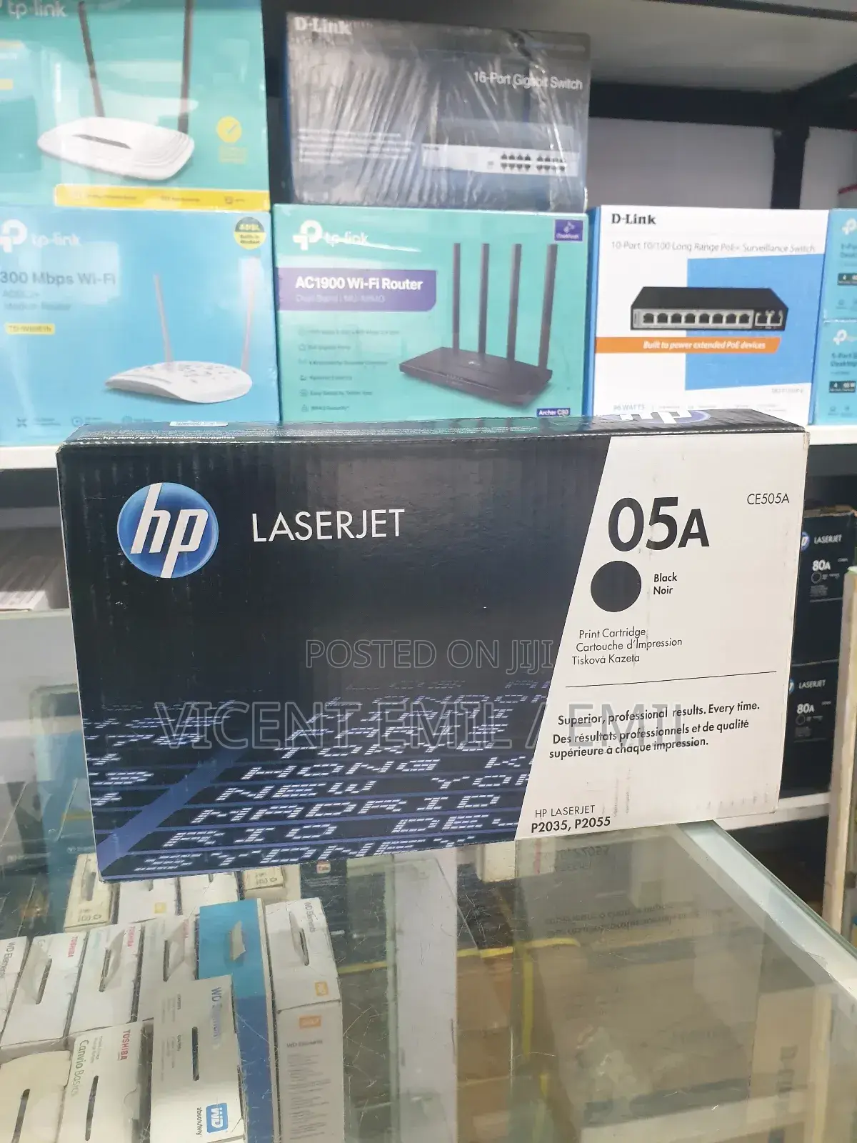 Hp 05a Black Original Laserjet Toner Cartridge