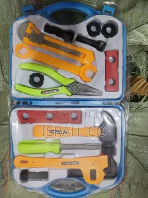 A Toy Carpenter Tool Set for Kids