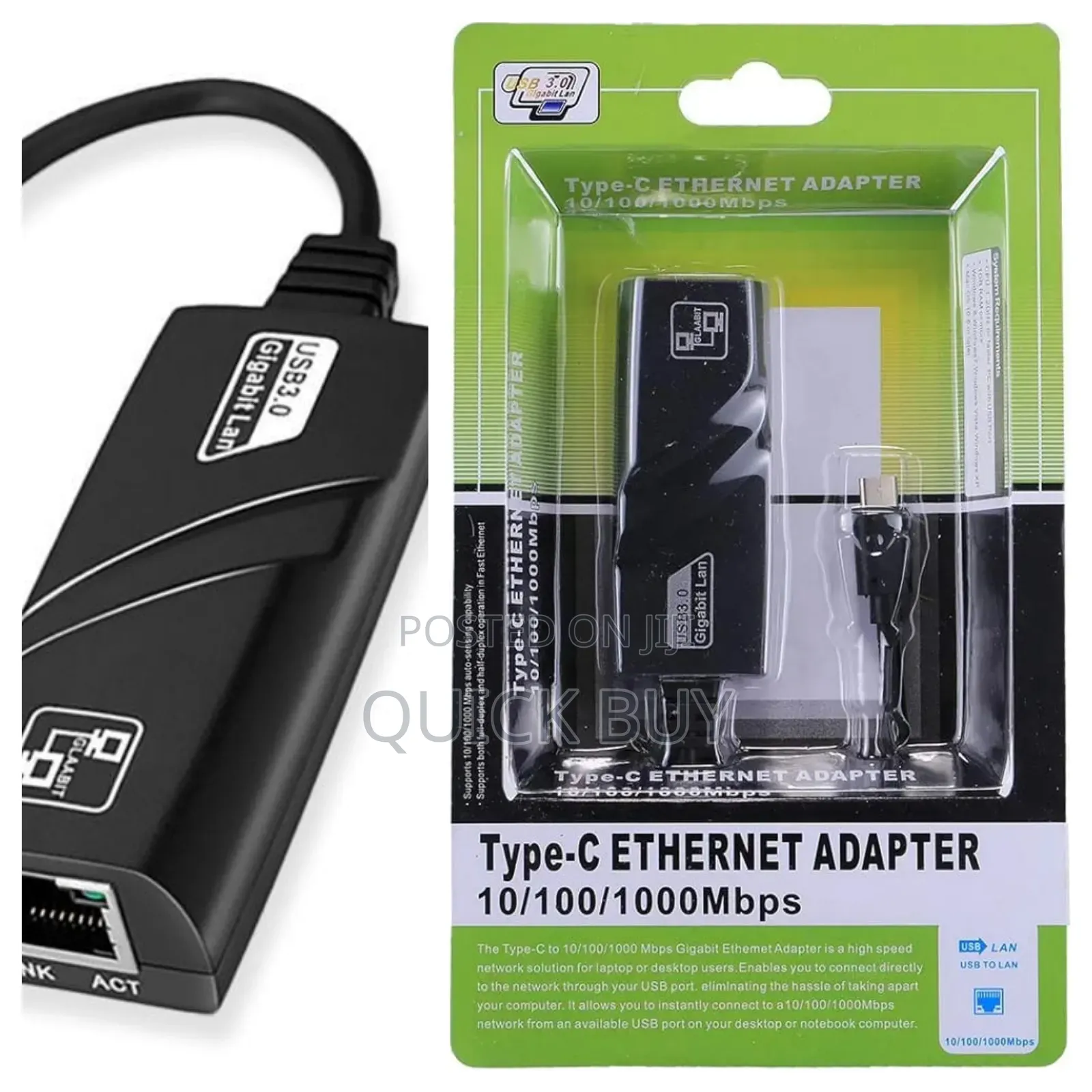 New Type-C Ethernet Adapter