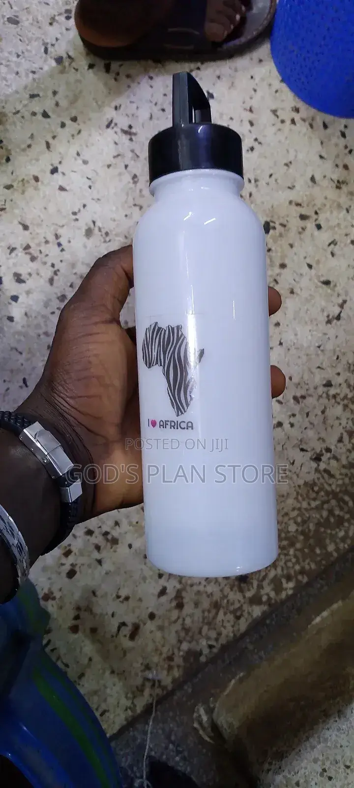 Plastic White Water Bottles
