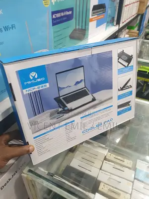 Laptop Stand With a Cooler Pad