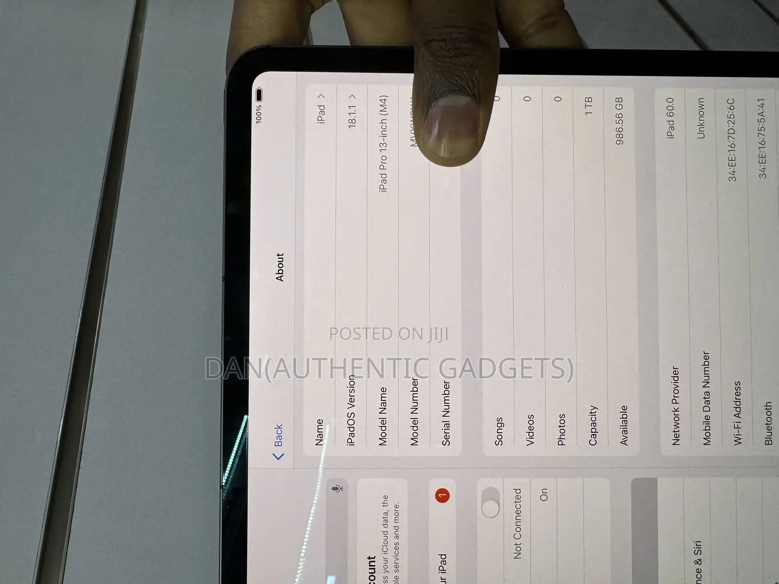 New Apple iPad Pro 13 (2024) 1 TB Gray