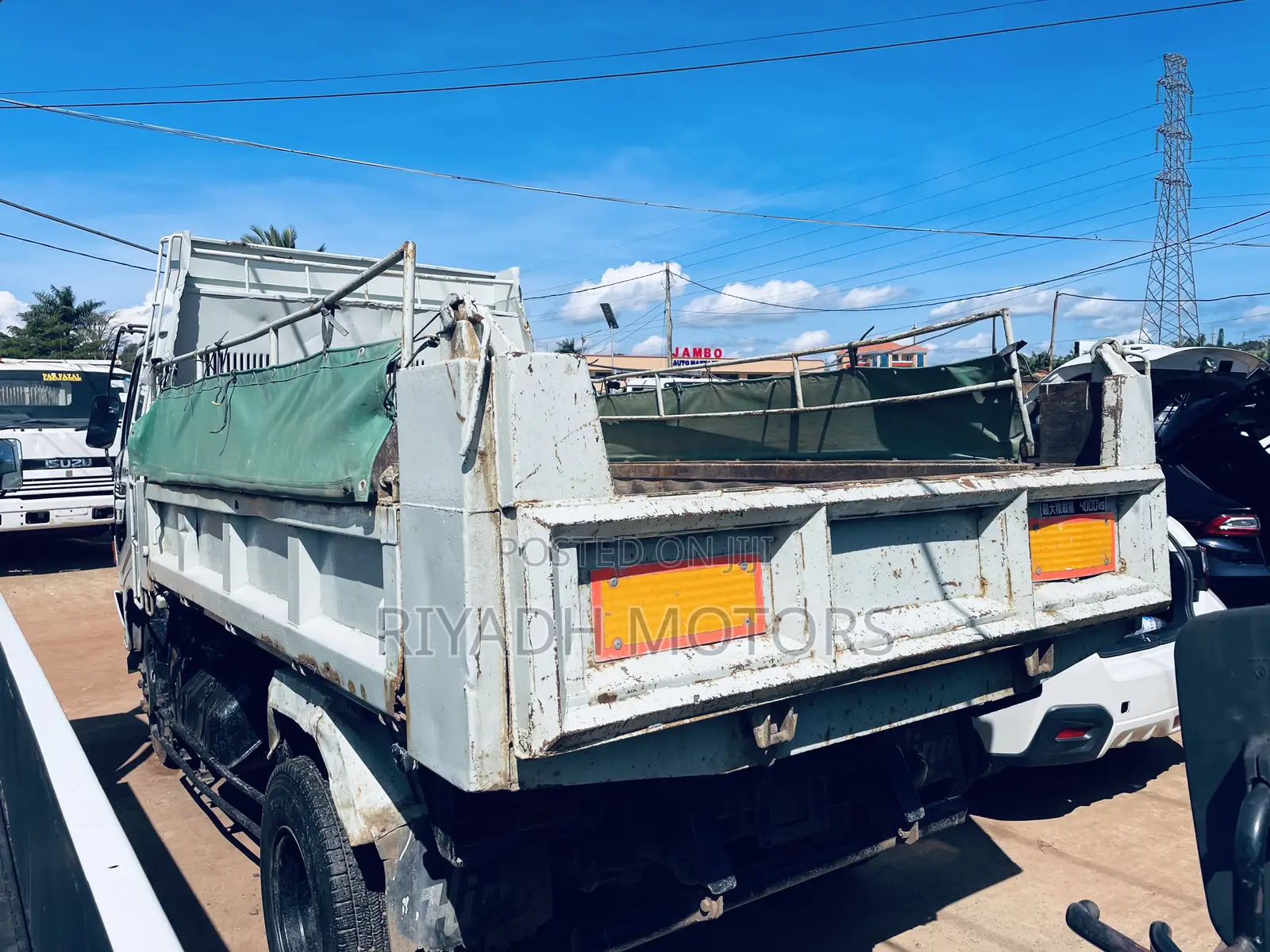 Hino Dumper Double Lights