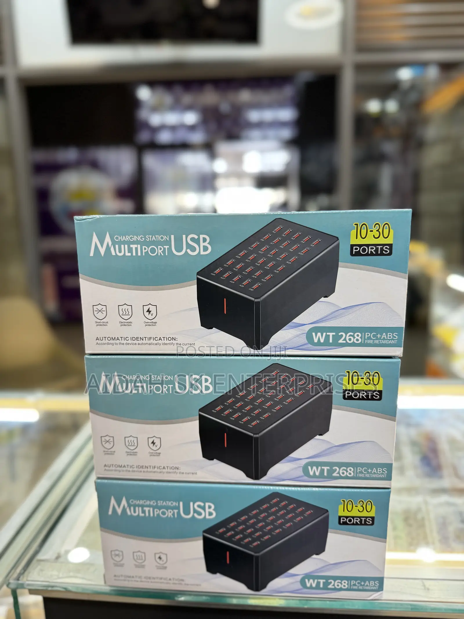 Muilt Port 30 Usb Charging Station