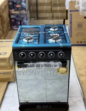 SPJ 3gas + 1electric Cooker With Gas Oven Auto Ignition