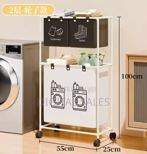 Double Layer Laundry Basket