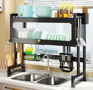 Over-the-Sink Dish Drying Rack