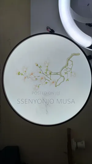 Modern Dining Room Creative Round Wall Lamp Painting -15w
