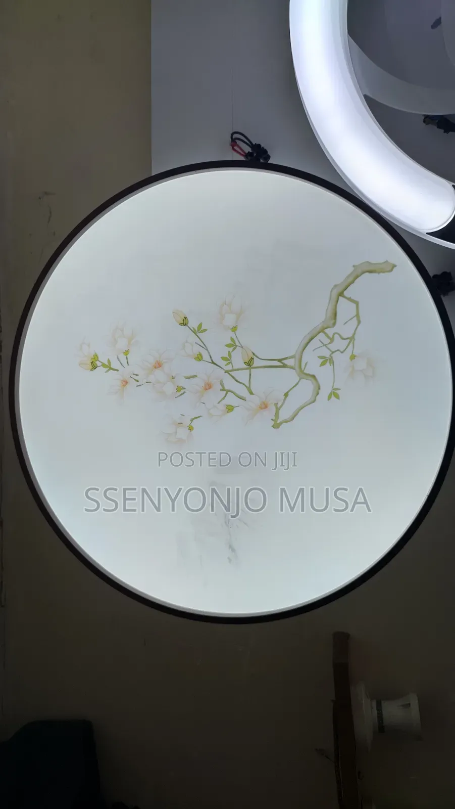 Modern Dining Room Creative Round Wall Lamp Painting -15w