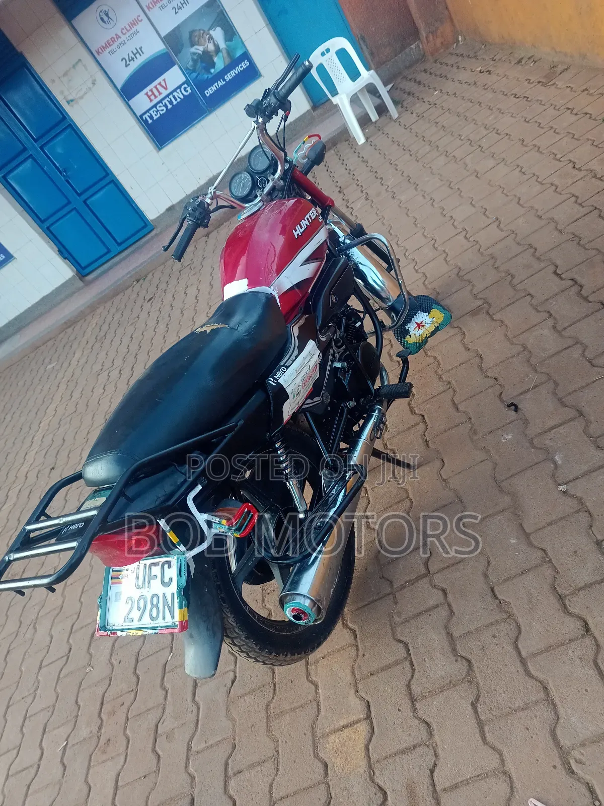 Hero Hunter 125 2022 Red