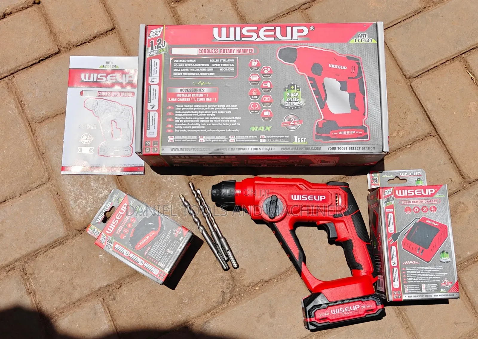 Cordless Brushless Rotary Hammer