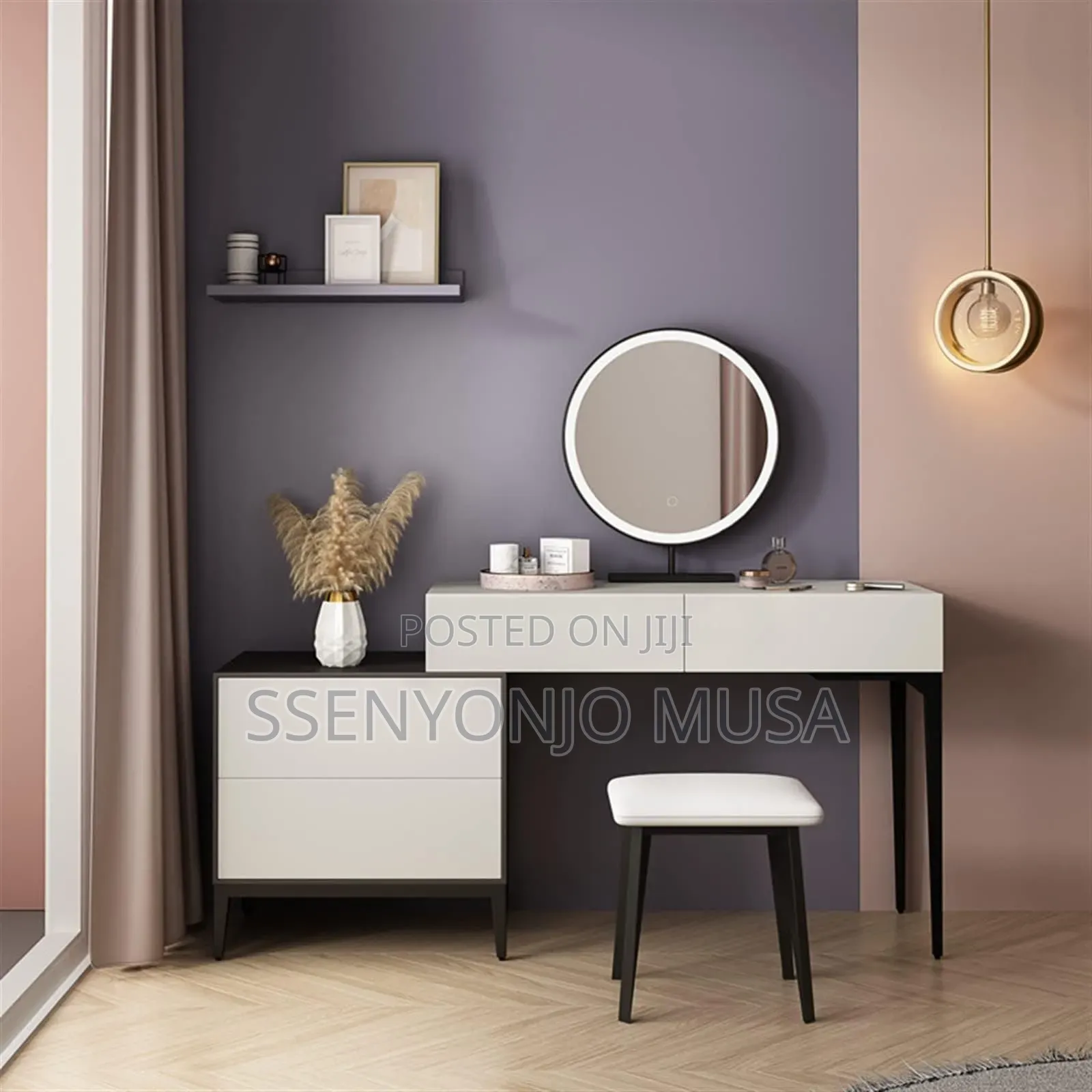 600x600mm Led Bathroom Mirror - Round, Touch Switch, 3 Color