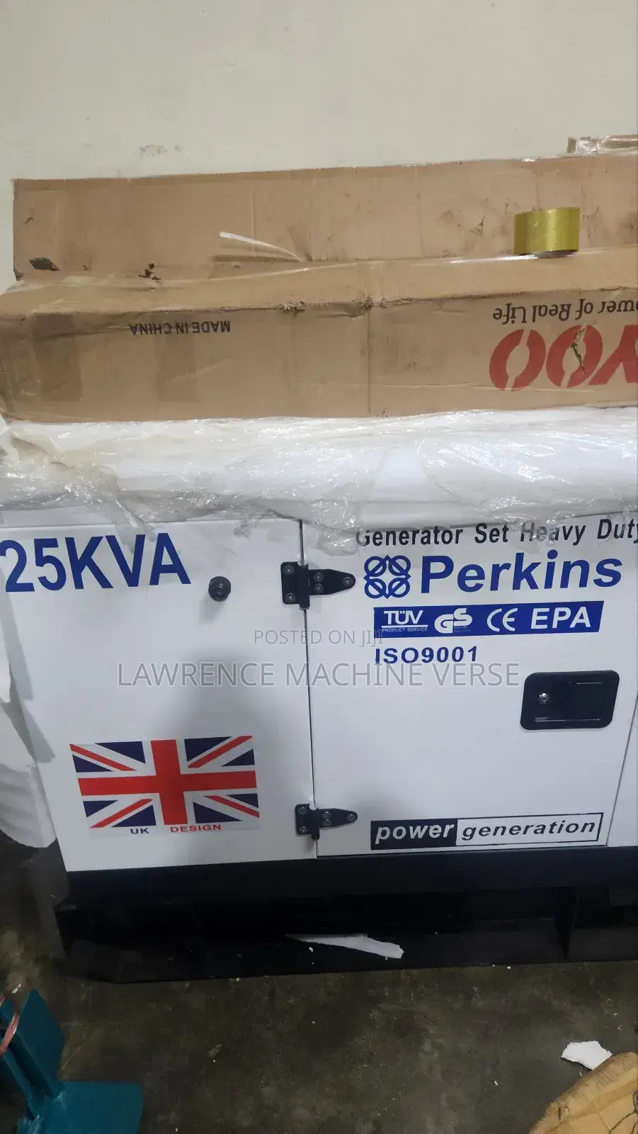 Perkins Diesel Generator 25kva