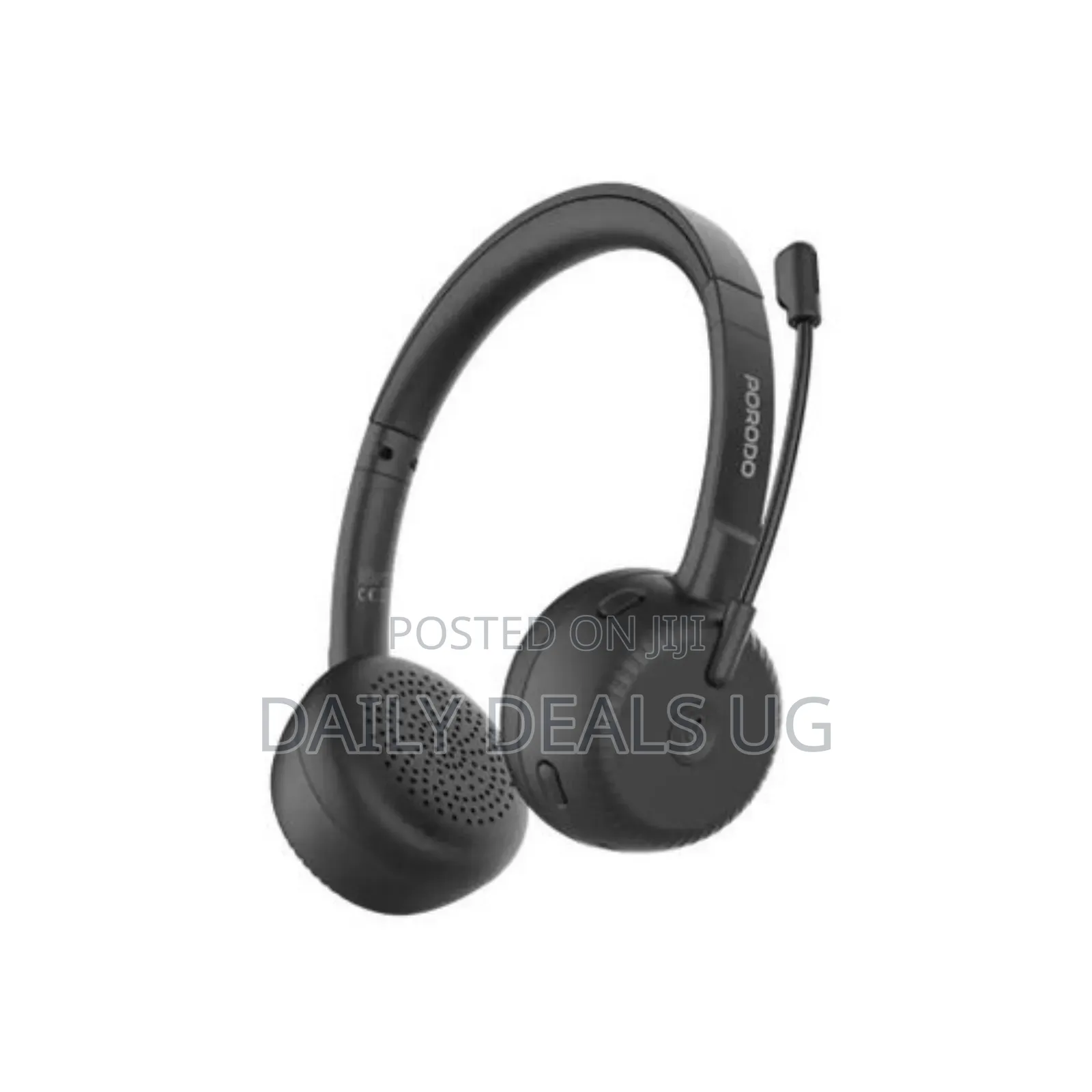 Porodo Office Wireless Headset-Black